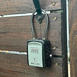 Iron Lock® - Key Lock Box Portable with Removable