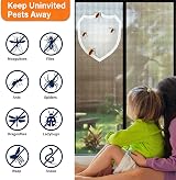 DIKER Fly Screen Door Mesh 80x210cm Magnetic Net for French Doors Black view 4