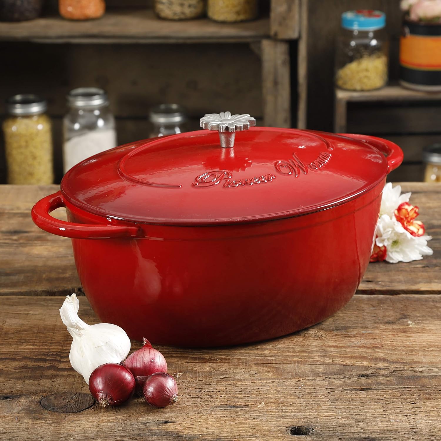 The Pioneer Woman 116090.02R Timeless Beauty 7Quart Dutch