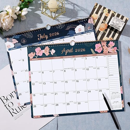 S&O Palm Beach Wall Calendar From July 2025-Dec 2026 - Tear-Off Monthly