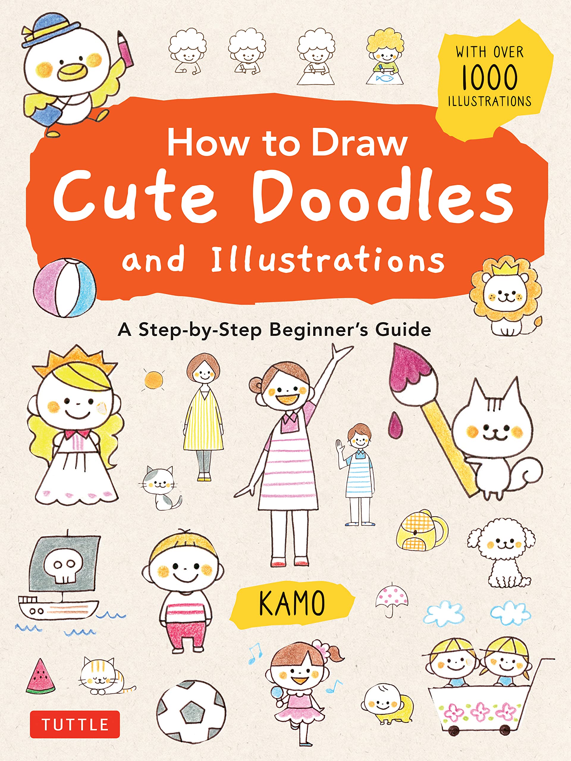 Doodle Guide Mua How to Draw Cute Doodles and Illustrations: A Step-by-Step Beginner ...