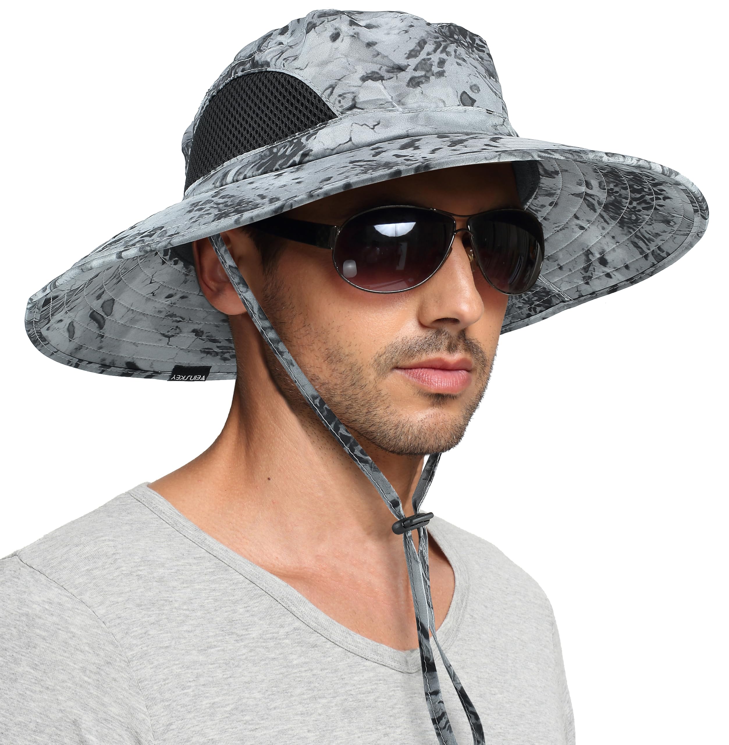 EINSKEY Unisex Sun Hat, Waterproof Wide Brim Bucket