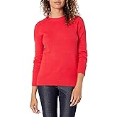Amazon Essentials Women's Regular-Fit Soft Touch Long-Sleeve Crewneck Sweater