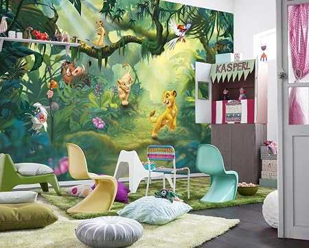 Gratuit Images Komar 8 475 Papier Peint Roi Lion Jungle 368cm X 254cm Amazon actualisé par