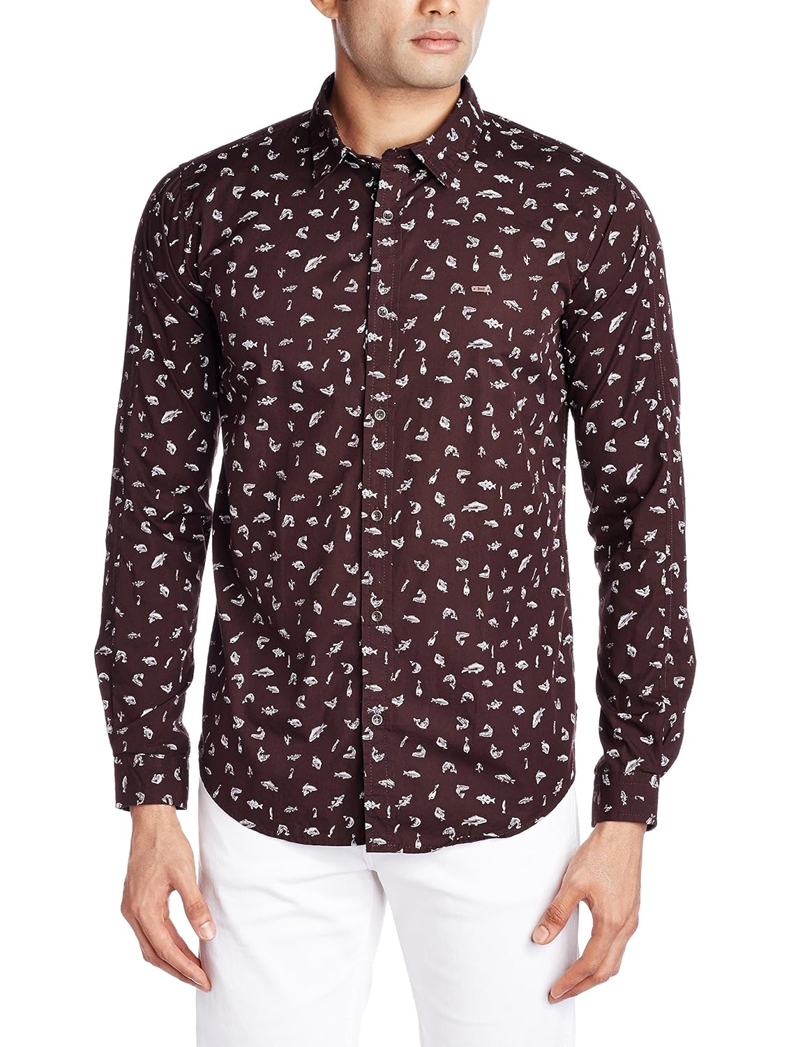 Buy BASICS Men's Casual Shirt at Amazon.in