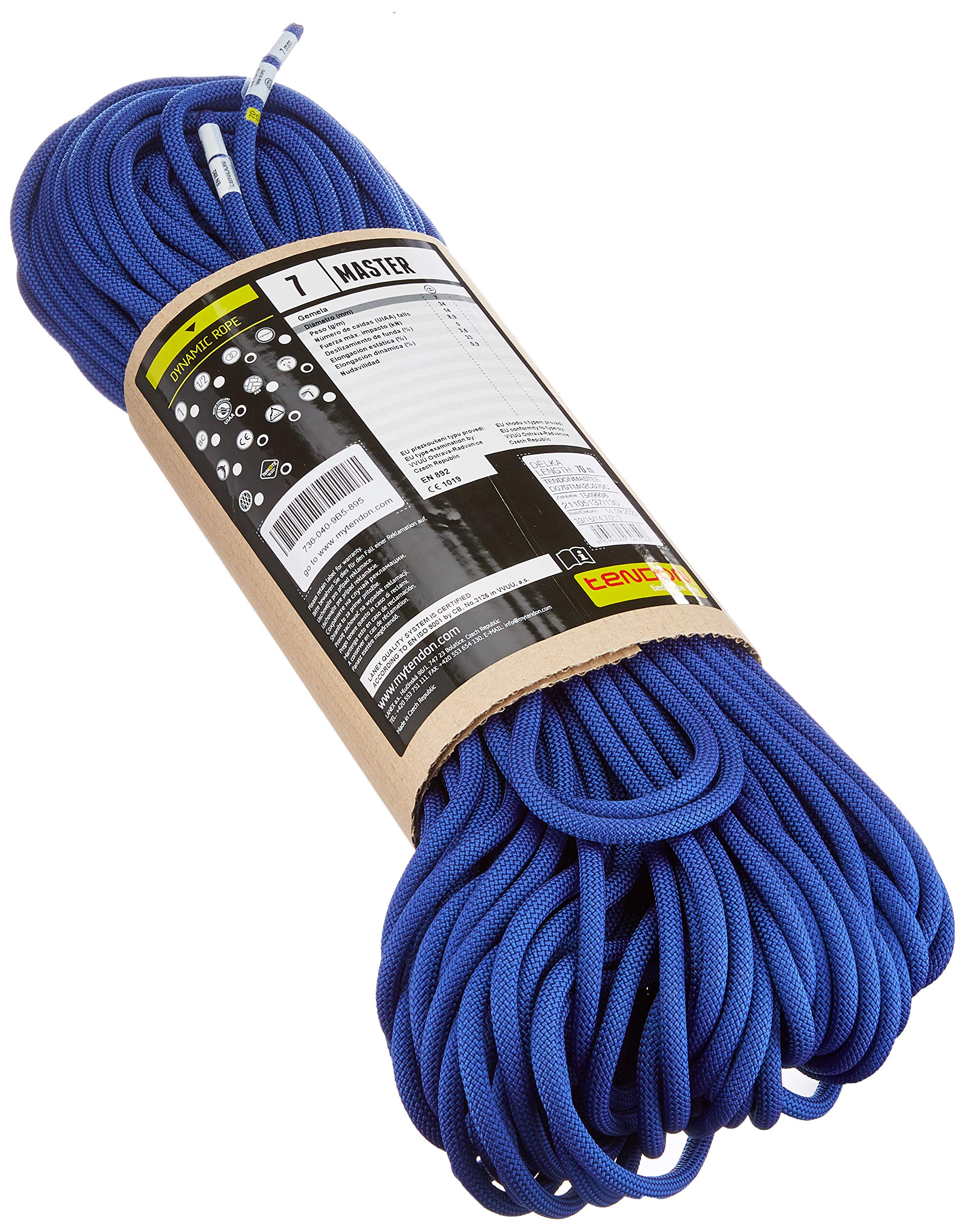 Tendon Master 7.0 Complete Shield Carabiner - Unisex Adult - One Size Blue (Blue)