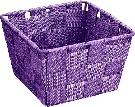 Wenko Adria Cesta, Polipropileno, Lila, 14x14x9 cm: Amazon.es: Hogar
