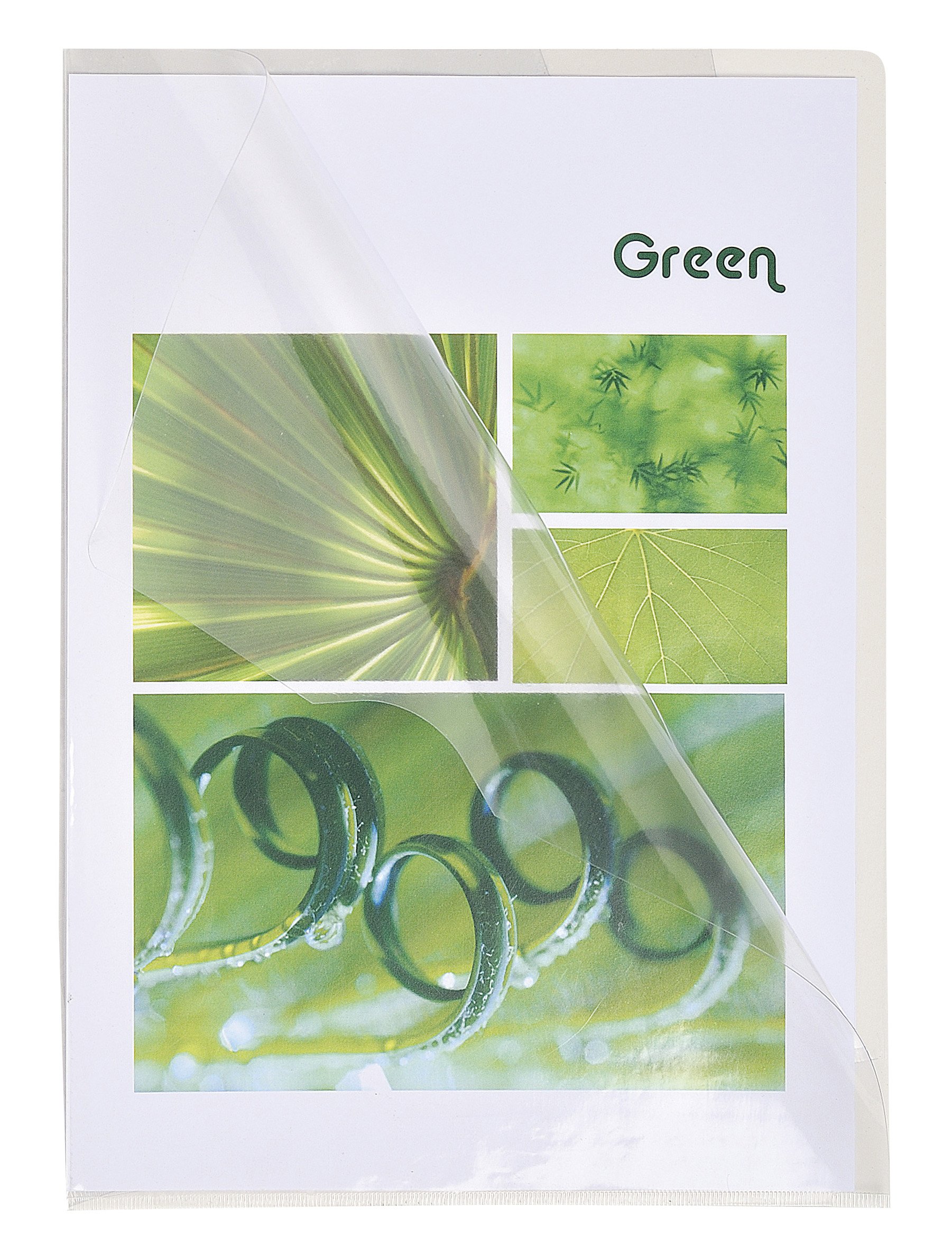 Exacompta - Ref 661230E - PVC Cut Flush Folder - Suitable for Holding A4 Documents, 0.1mm Clear PVC, Top & Right Openings, Cut Out for Easy Opening - Clear (Bag of 100)