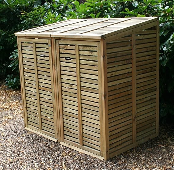 Wheelie Bin Enclosure for 2 binsFree Delivery to Mainland, England and