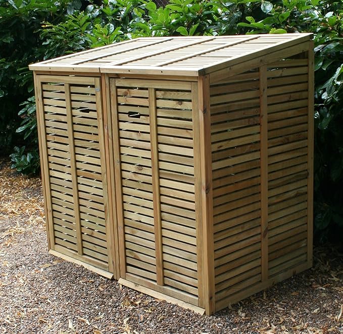 Wheelie Bin Enclosure for 2 binsFree Delivery to Mainland, England and