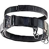 BERQINO Battle Belt 2 Inch MOLLE Inner/Outer Tactical Duty Belt, 1000D Nylon, Quick-Release Buckle, Police Duty for Law Enforcement, Range and Airsoft.