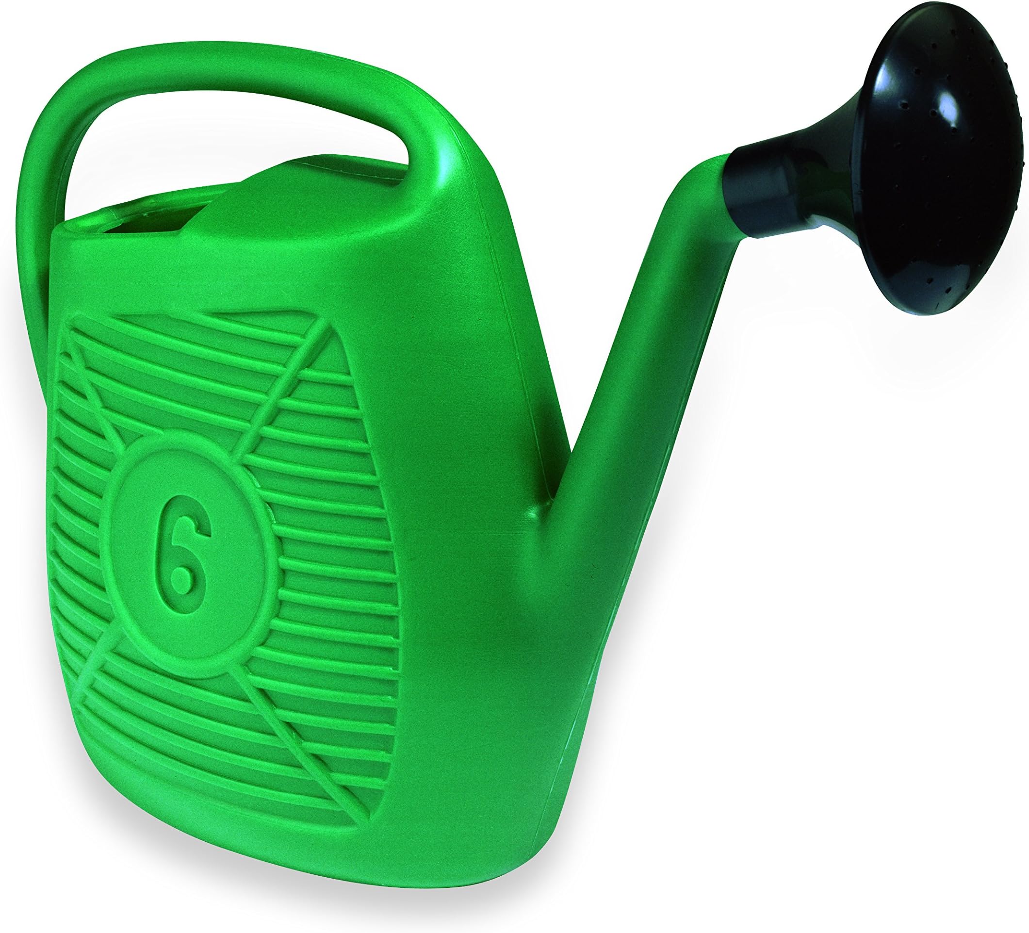 Ecoplast 6 Watering Can, Diameter-390, height-295 mm, Colour-Green, One Size