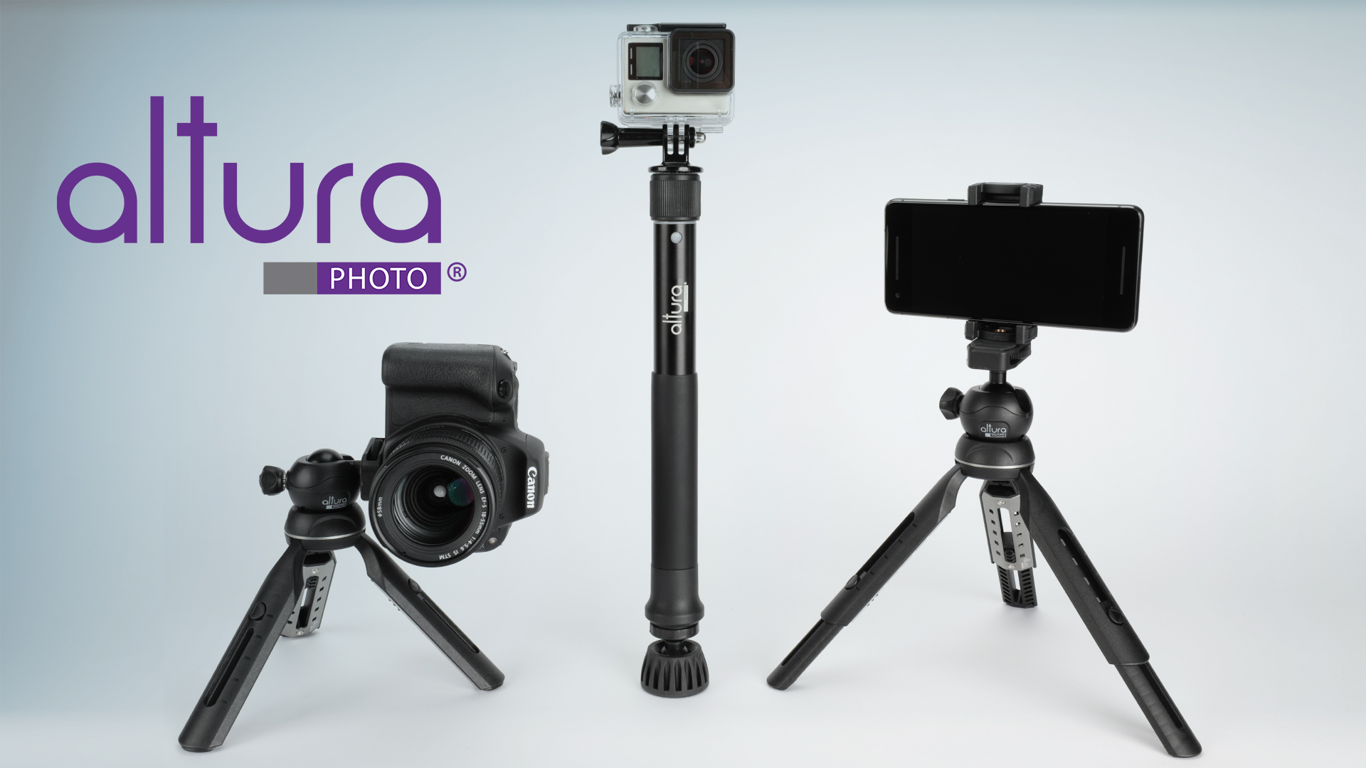 6 Monopod+Tripod+Kit+Altura+Photo