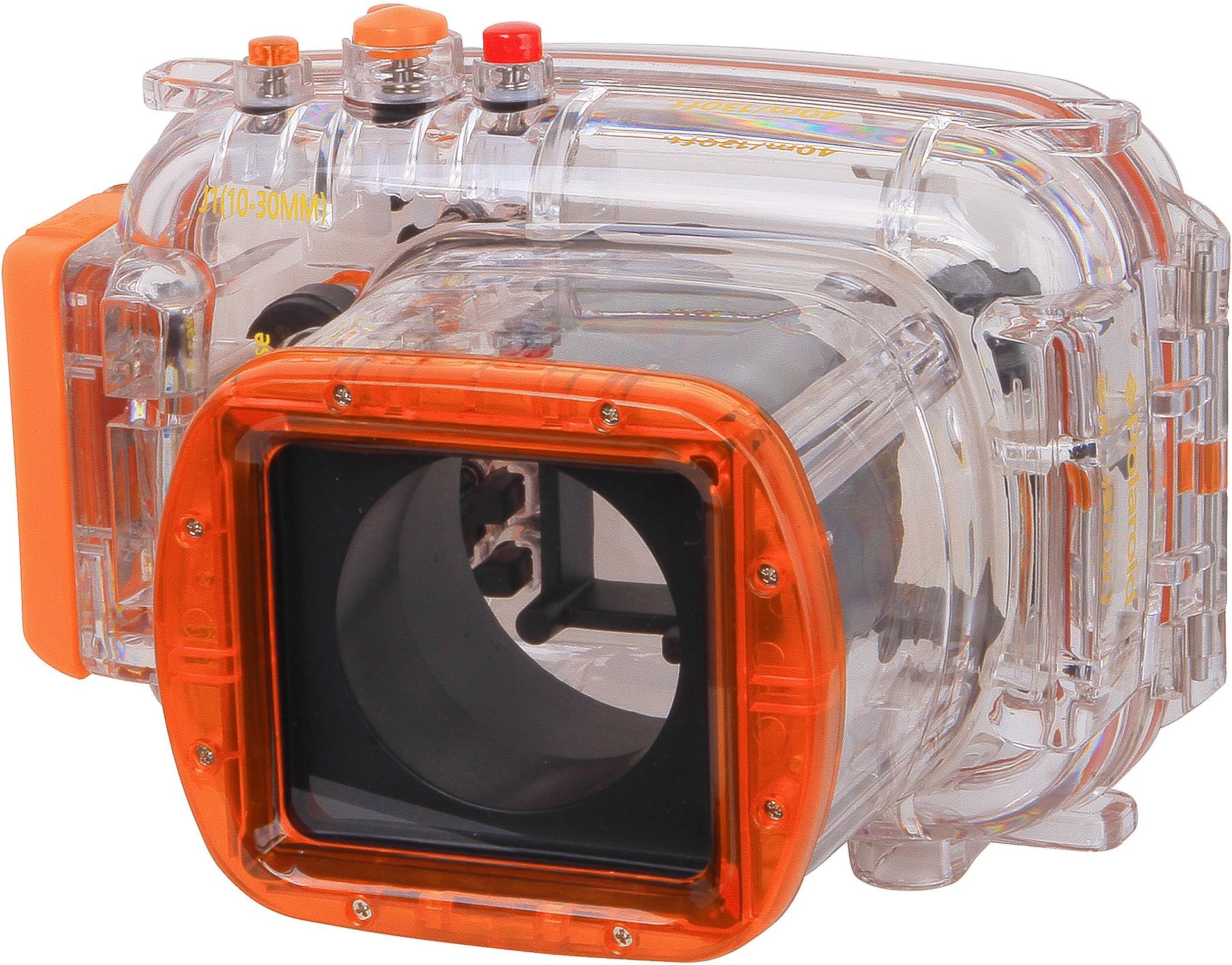 Polaroid Dive Rated Waterproof Underwater Housing Case For Nikon J1 Digital Camera WITH A 10-30mm Lens