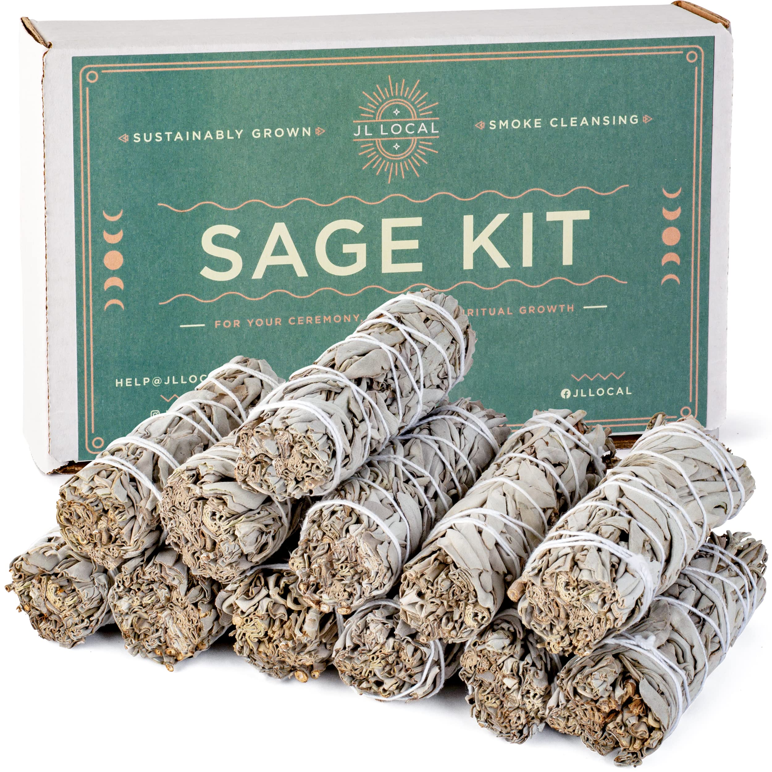 Handcrafted 4 Inch White Sage Sticks