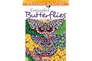 Creative Haven Entangled Butterflies Coloring Book