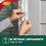 Command 17017AW Outdoor Cable Clamps Hooks Transparent White Strips Pack 8 view 6
