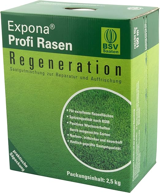 Regenerations-Rasen von EXPONA Profi Rasen für - Rasensaat zur