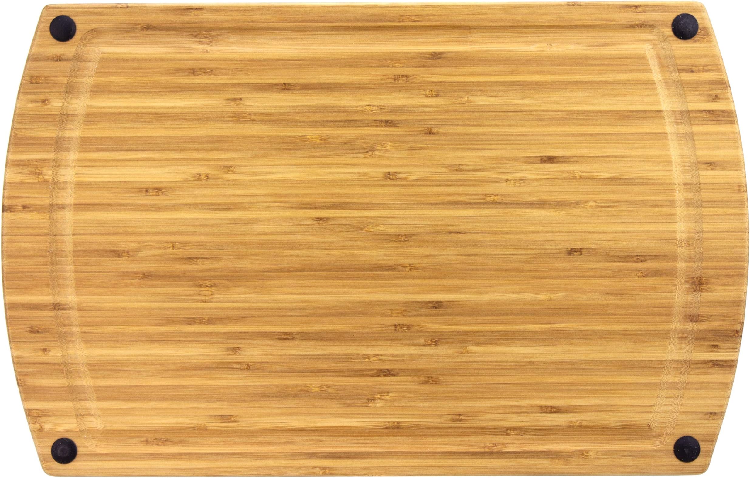 Totally Bamboo Dishwasher Safe 19" Bamboo Cutting Board, "Splash" Series