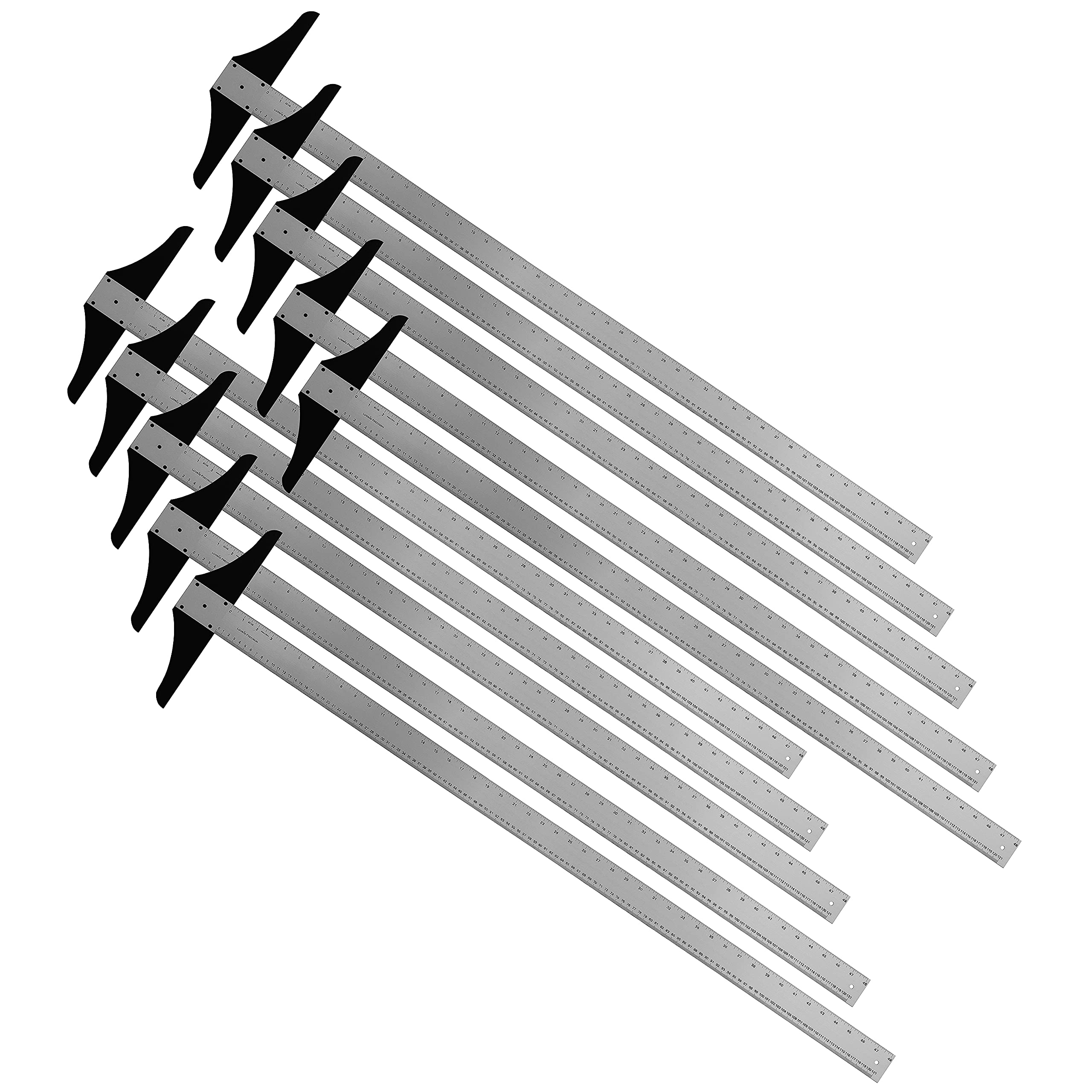 Ludwig Precision Aluminum T-Square (48-inch (10 Pack), Heavy-Duty) Image