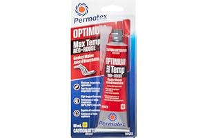 Permatex 59423 Optimum Red High Temperature Gasket Maker, 80mL