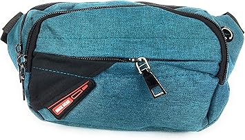 teal bum bag
