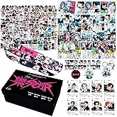KPOPBTS Stray Kids 樂-Star Gift Box Set Laptop Stickers, Lanyards, Photocards, Keychain Gift Merchandise for SKZ Fans
