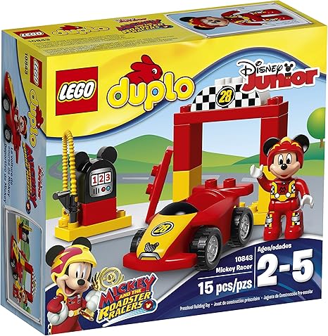 duplo mickey mouse racer