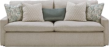 Amazon Com Benchcraft Melilla Casual Upholstered Sofa Ash