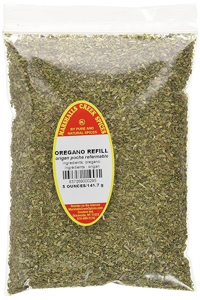 MARSHALL’S CREEK SPICES OREGANO SEASONING REFILL, 5 OUNCE