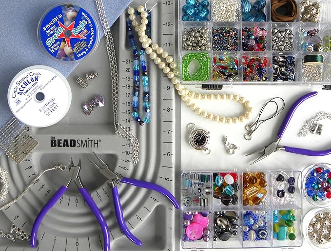 Deluxe Jewellery Making Starter Kit contains everything you need to