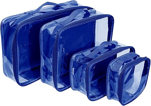 clear packing cubes amazon