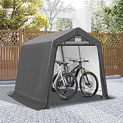 COVERONICS 8' x 8' Outdoor Storage Shed - Heavy