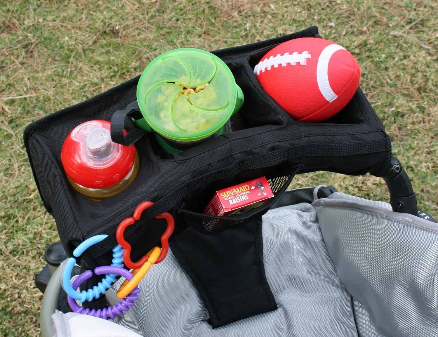 J.L. Childress Food 'N Fun Stroller Snack Tray, Black: Baby