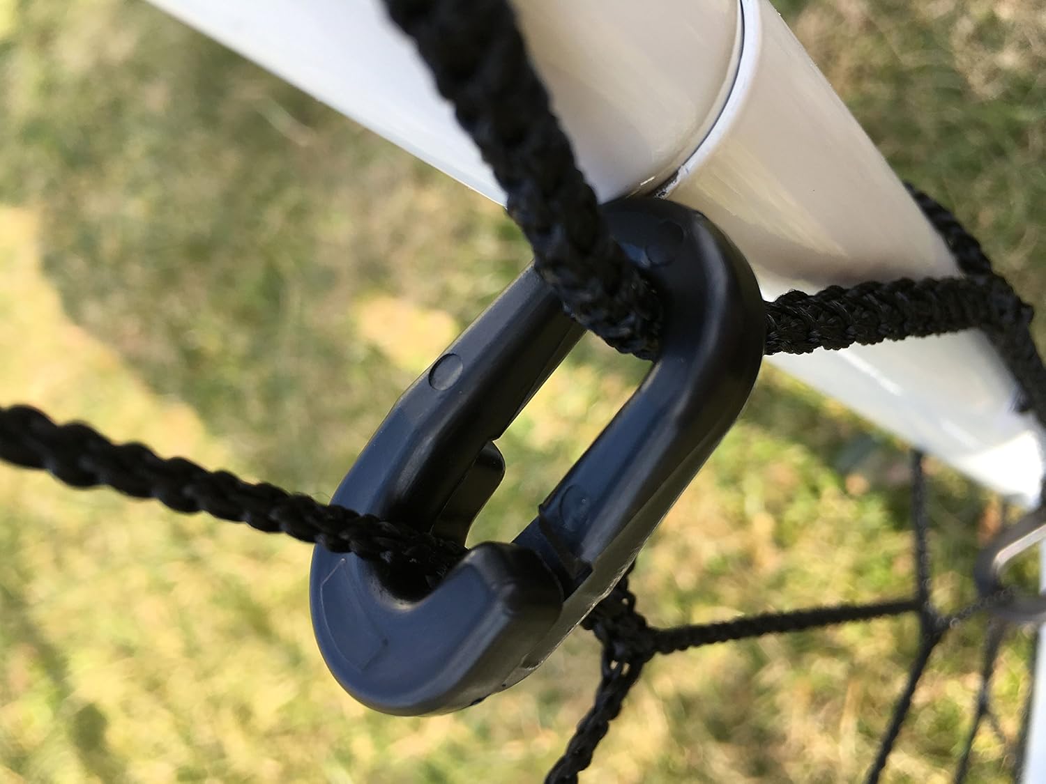 40 fast clips for sports nets, Black, 40 Pack
