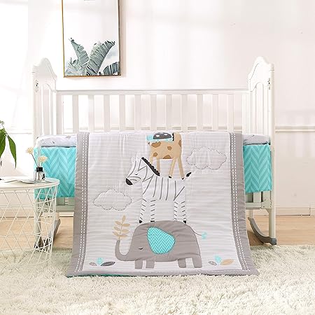 grey elephant nursery bedding uk