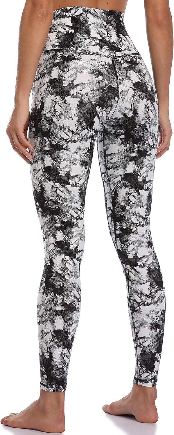 Colorfulkoala Women's High Waisted Pattern Leggings Full-Length Yoga Pants: Clothing