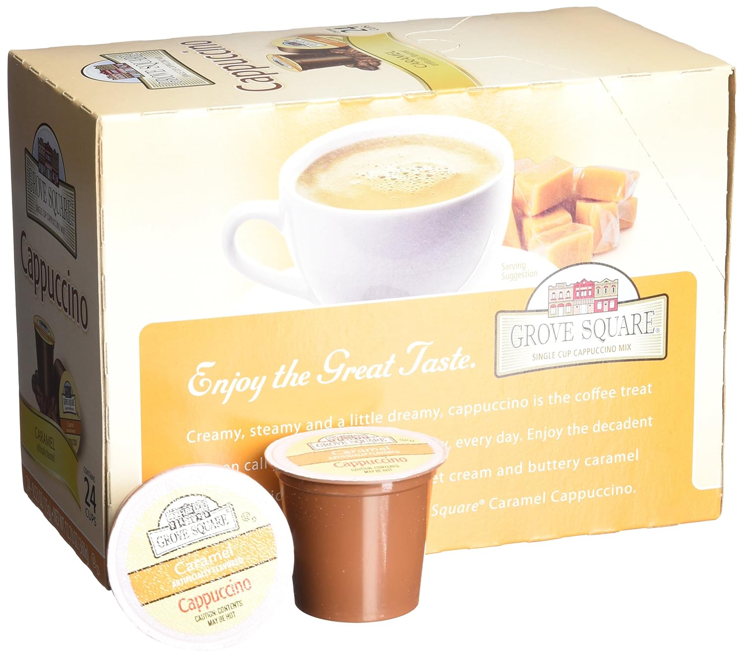 Grove Square Caramel Cappuccino K Cups Nutrition Besto Blog