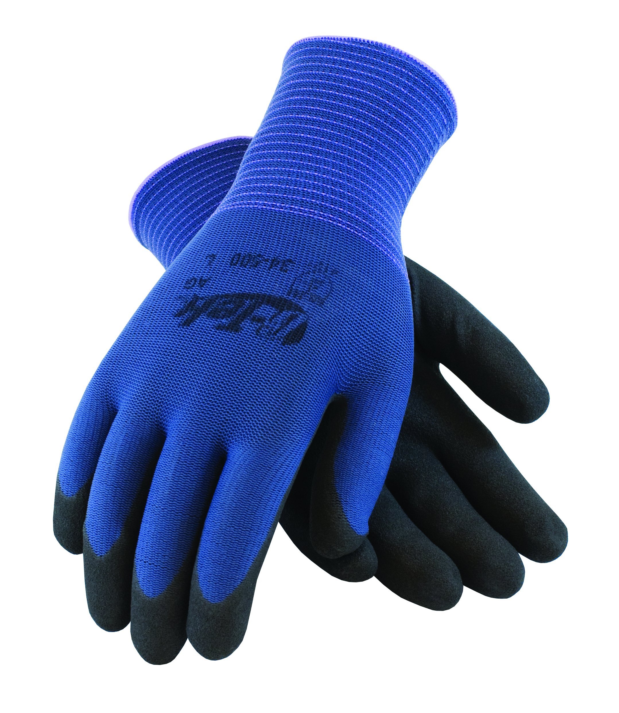 GTek GP Nitrile Gloves, Blue Dozen (34-500/L)