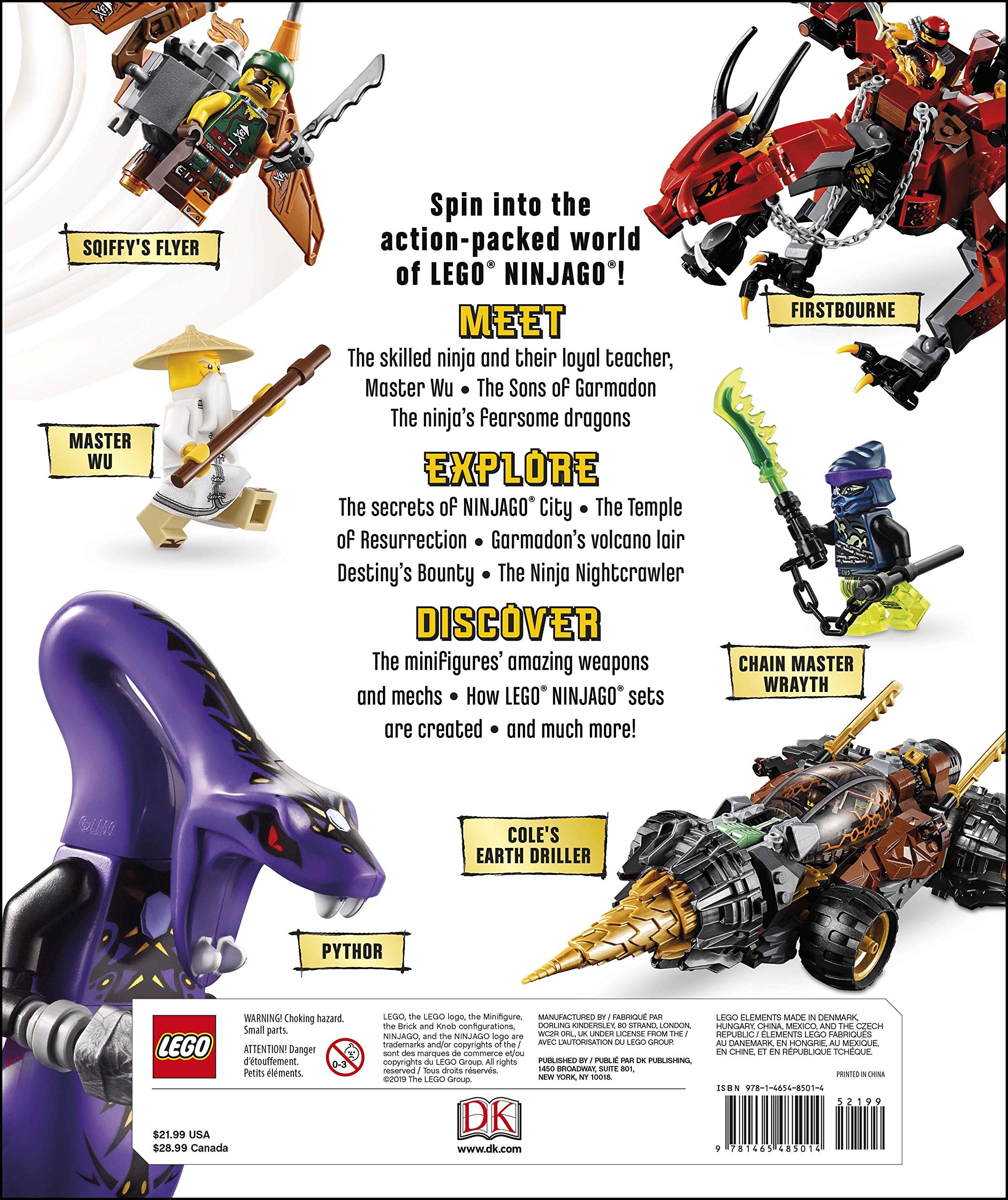 lego ninjago visual dictionary 2019