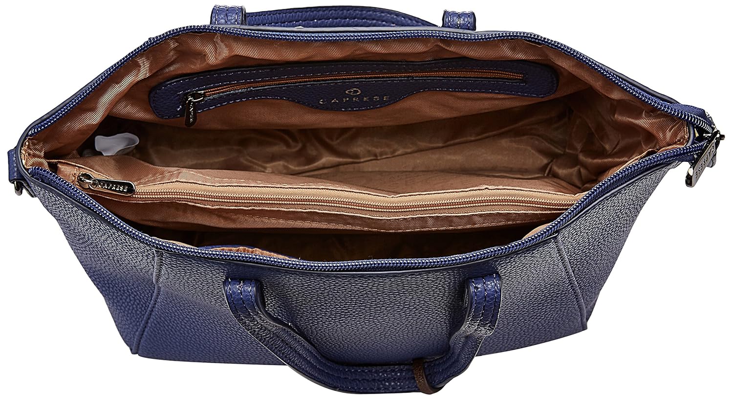 caprese women's satchel (bright blue)