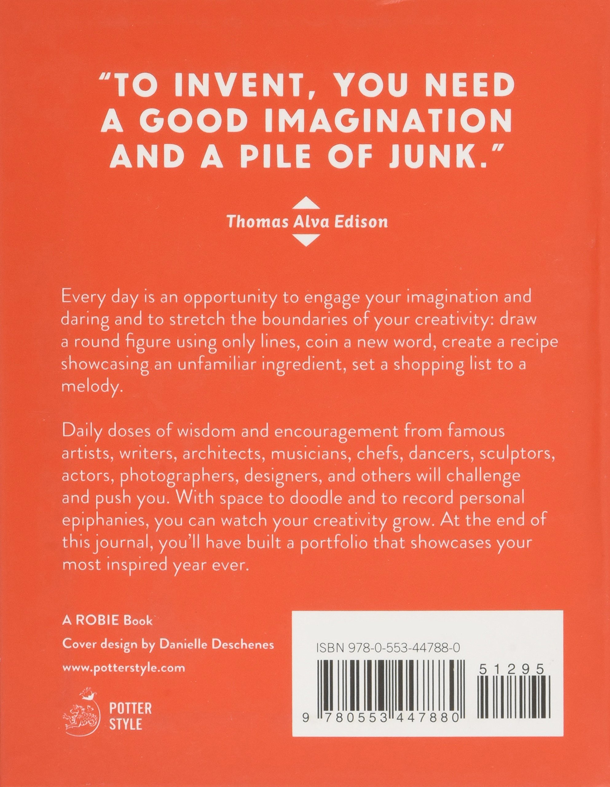 Do One Thing Every Day That Inspires You: A Creativity Journal (Do One ...