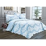 Amazon.com: Sisbay Girls Vintage Floral Bedding,Rural Red