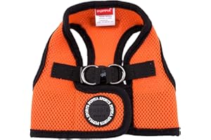PUPPIA International Harness Soft B Vest, Medium, Orange