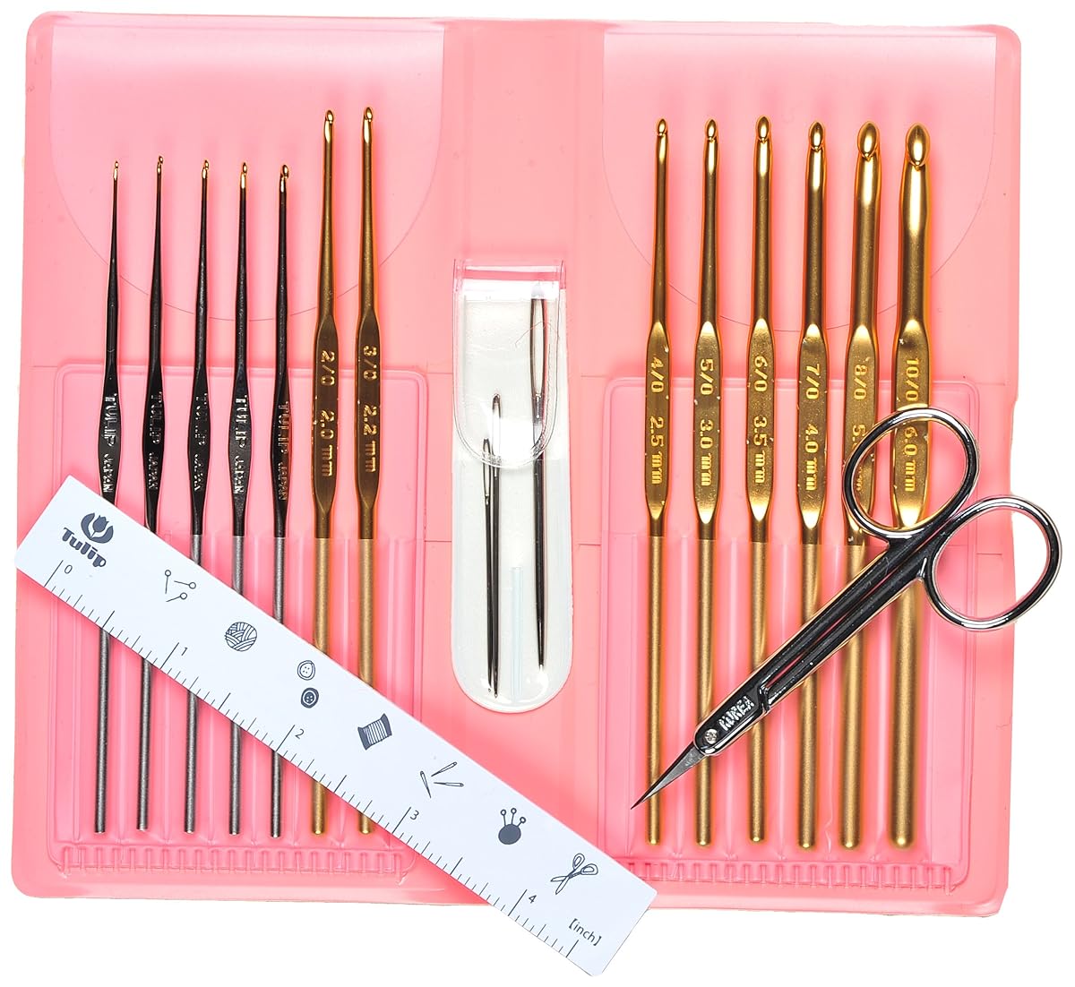 TULIP Classic 4 18pc Crochet Hook Set From Japan 4974723414627 eBay