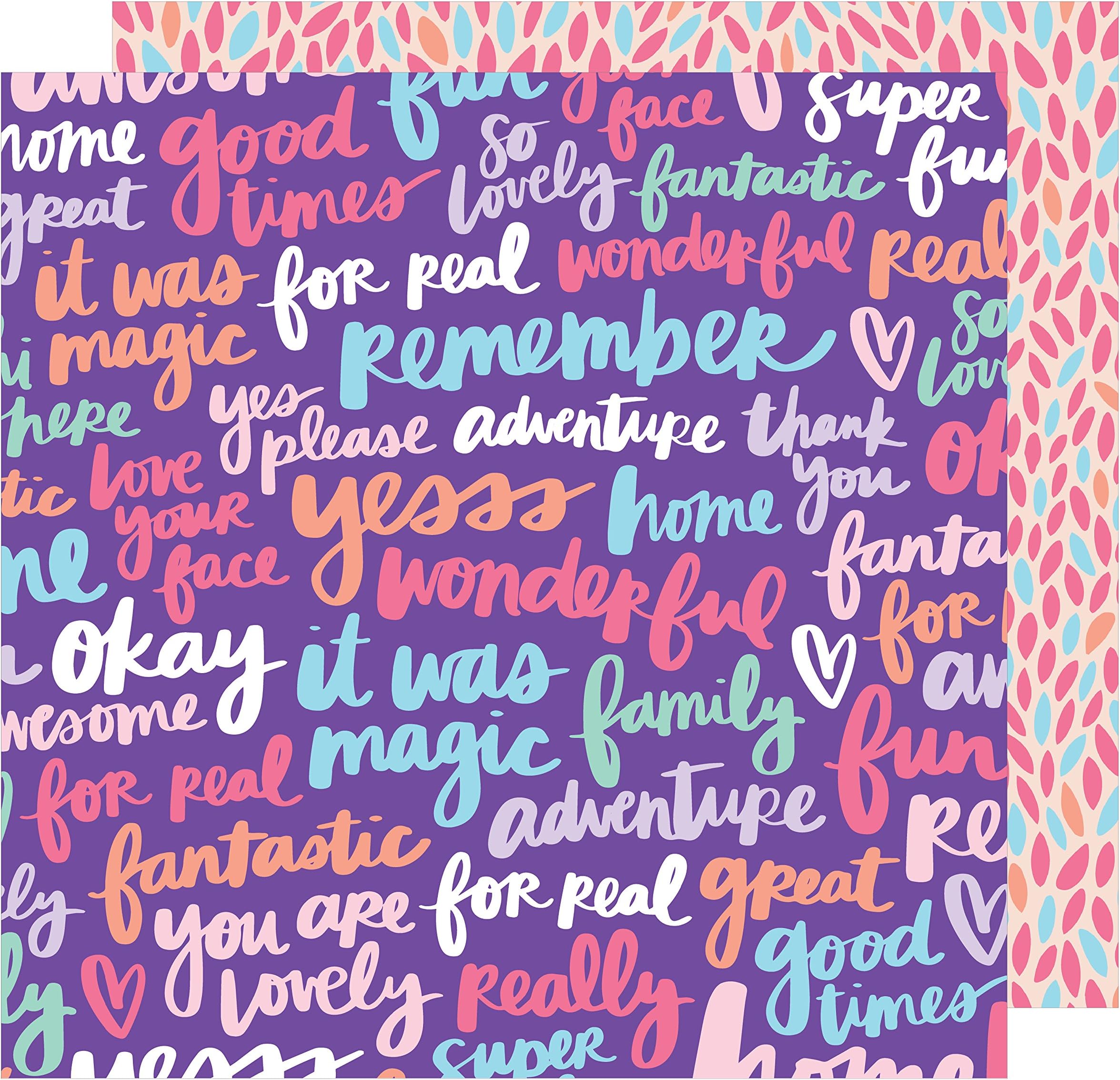 Amy Tan 12 x 12 Paper Yesses Please (25 Pack), 12-x-12-Inch