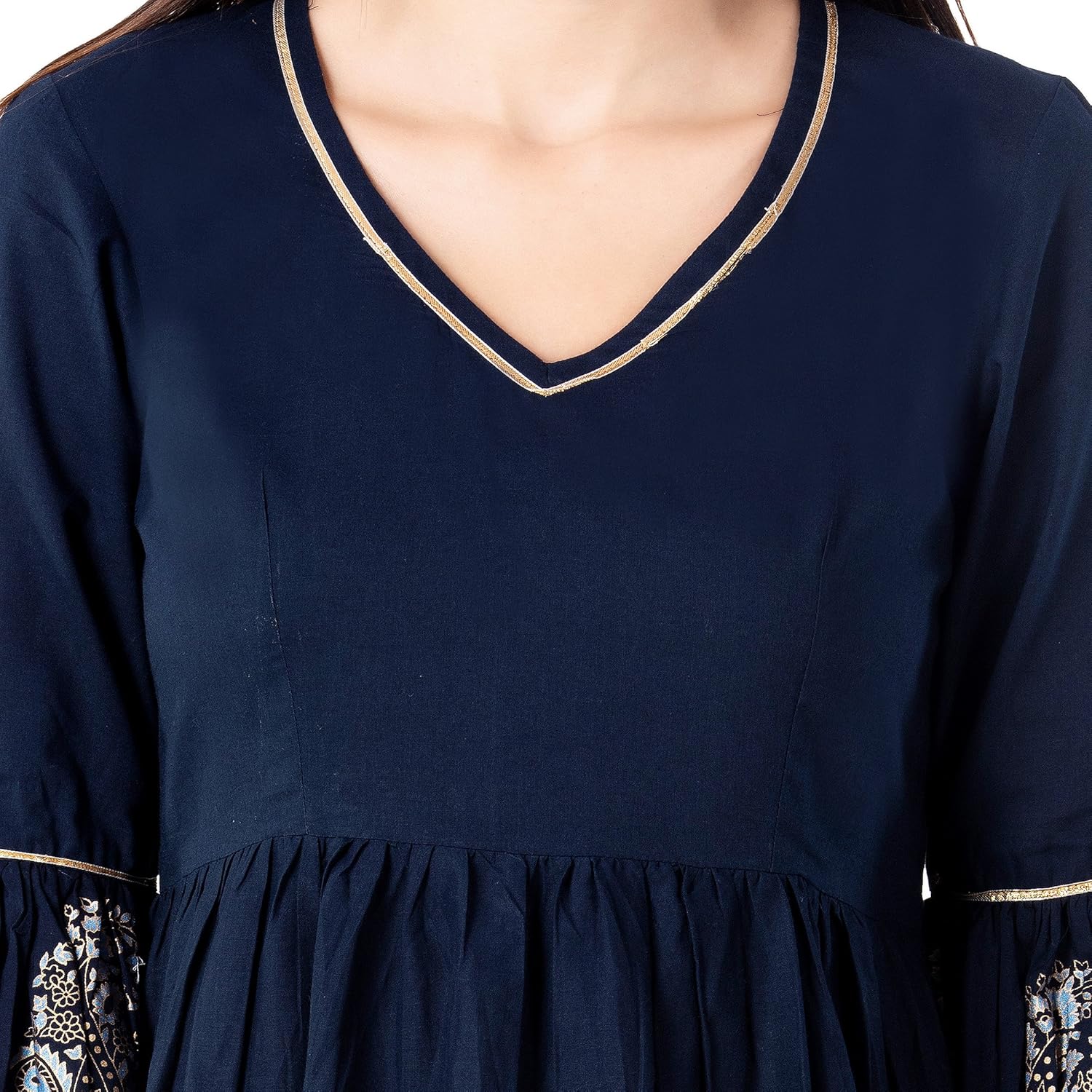 khushal women's cotton kurta with palazo