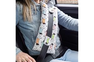 W&F HOME Mastectomy Pillow, Post Heart Surgery Seatbelt Pillow, Port Pillow for Chemo Patients, Hysterectomy Recovery, Csection Recovery, Pacemaker Seatbelt Protection, Great Breast Cancer Gifts for Women