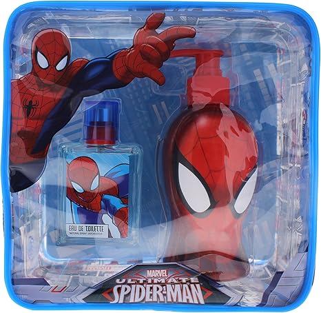 Spiderman Coffret Sac Pour Enfant Eau De Toilette 50 Ml Gel Douche 3d 250 Ml