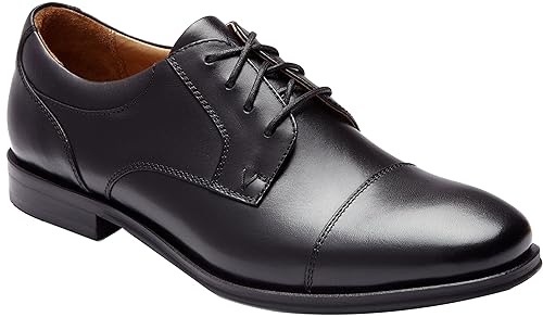 Vionic Men's Spruce Shane Oxford Leather Dress Shoes with